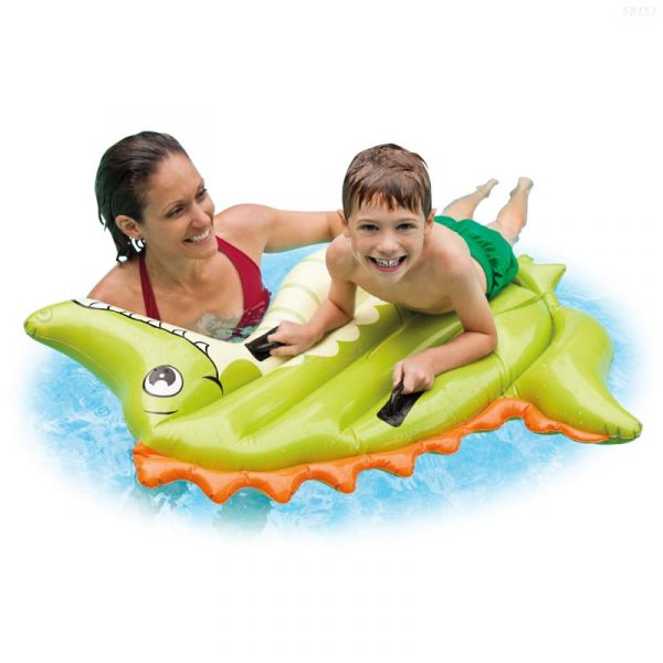 Crocodile Shape Inflatable Mattress Intex #58151