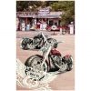 Toalla de Playa Microfibra Motocicleta Harley Davidson 180 x 100 cm