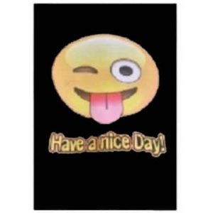 Toalla de Playa Microfibra Smile “Have a Nice Day” 180 x 100 cm