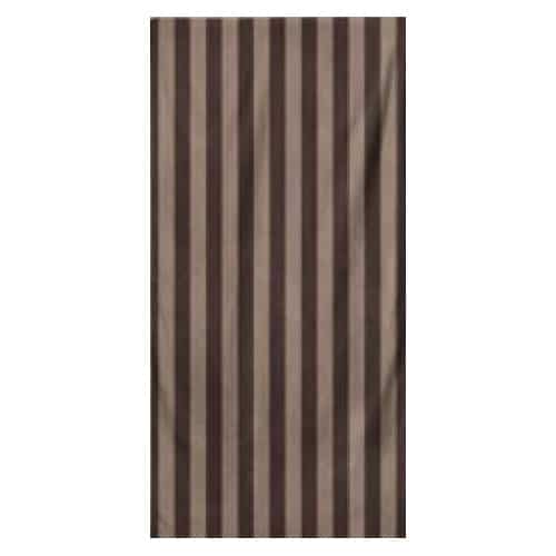 Microfiber Striped Beach Towel - Dark Brown and Light Brown