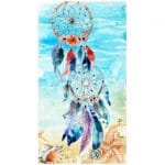 Toalha de Praia Microfibra Caçador de Sonhos 180 x 100 cm