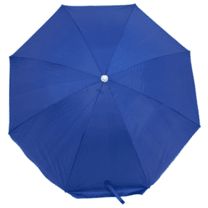 Guarda-Sol Poliéster Proteção UV 1,60 m Azul Escuro