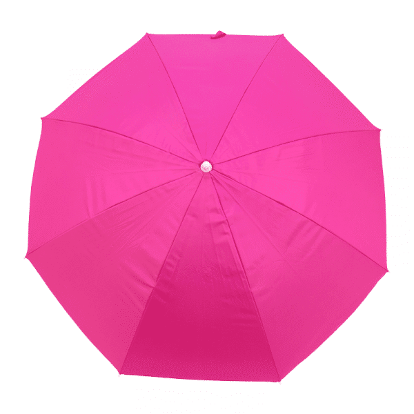 Guarda-Sol Poliéster Proteção UV 1,76 m Resistente Rosa