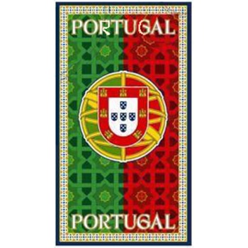 Toalla de Playa Microfibra Bandera de Portugal en Mosaico 180 x 100 cm