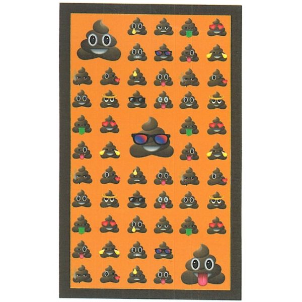 Toalha de Praia Microfibra Emoji cocó 180 x 100 cm