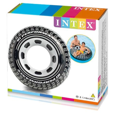 Tire Ring with Handles Intex 114 cm