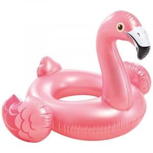 Bóia Flamingo Insuflável Rosa Pérolada Intex