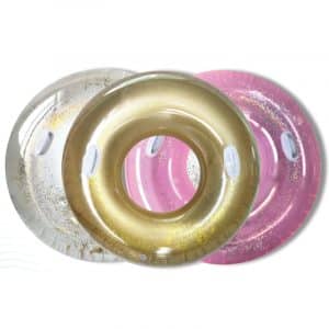 Aremar Inflatable Big Ring with Glitters and Handles #60023