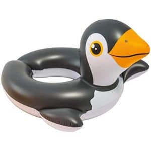 Bóia Insuflável Pinguim para Criança ajustável atrás Intex