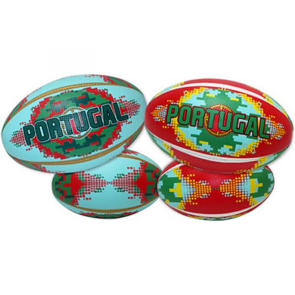 Bola Pequena de Rugby de Praia “Soft” Portugal Pixelizada