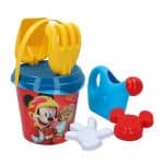 Conjunto de Balde de Praia com Regador Mickey Roadster Racers Disney