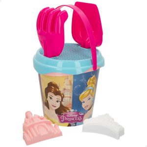 Conjunto de Balde de Praia Princesas Disney 48209