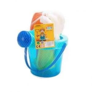 Take & Enjoy Transparent Beach Bucket Set with Watering Can
