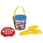 Conjunto de Balde de Praia Super Wings