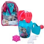 Mochila Frozen com Conjunto de Balde de Praia e Acessórios Disney 48205