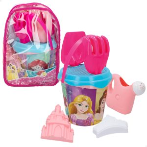 Mochila Princesas com Conjunto de Balde de Praia e Acessórios Disney 48211