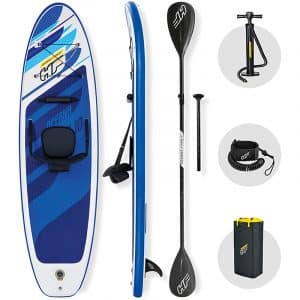 Bestway Hydro-force SUP, Oceana Convertible Stand Up Paddle Board set with Hand Pump