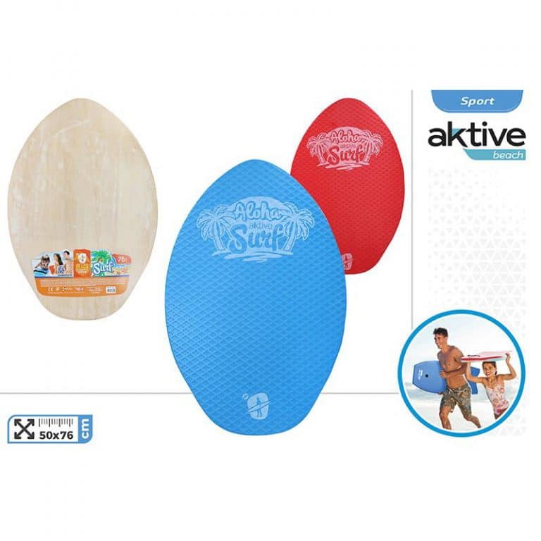 Prancha de Skimboard com Piso EVA Aktive Casa de Praia