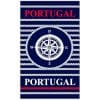 Toalha Praia Microfibra Portugal Rosa dos Ventos e Cordas