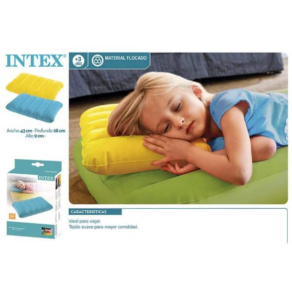 Travesseiro Insuflável Infanto-Juvenil Intex