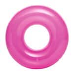 Bóia Criança Transparente Colorida Intex 59260 Rosa