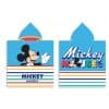 Poncho de Praia Criança Poliéster Mickey Mouse