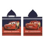 Poncho de Praia Criança Poliéster Cars Lightning McQueen