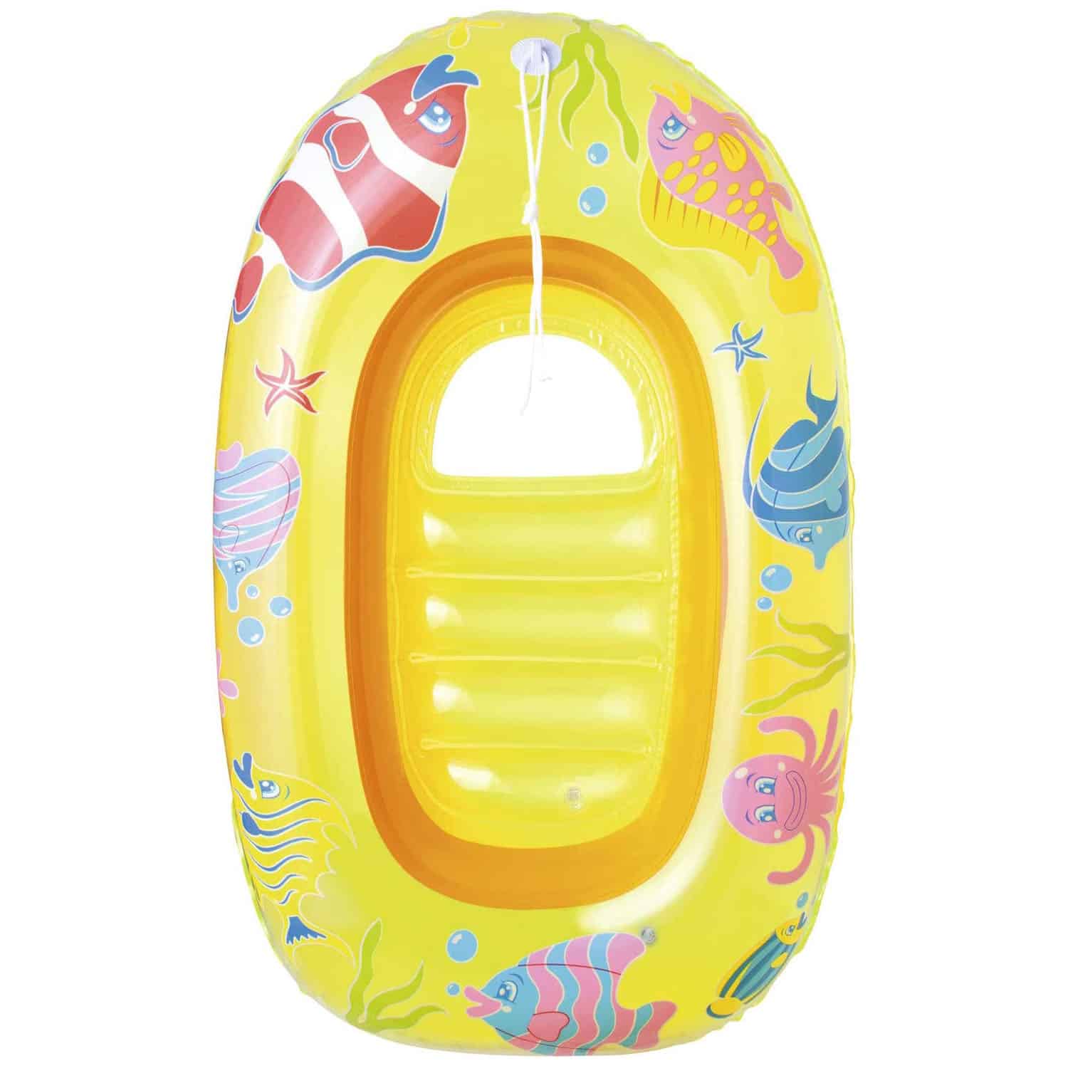 Bestway Children’s Boat with Little Fishes 34036 Yellow
