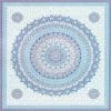 Layered Mandala Big Indian Towel 240 x 210 cm