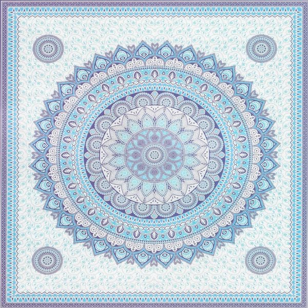 Toalha Grande Indiana Mandala Camadas 240 x 210 cm