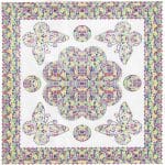 Toalha Grande Indiana Multicolorida Borboletas 240 x 210 cm