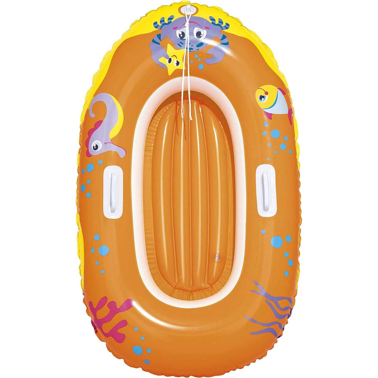 Orange Happy Crustacean Bestway Inflatable Children’s Boat #34009