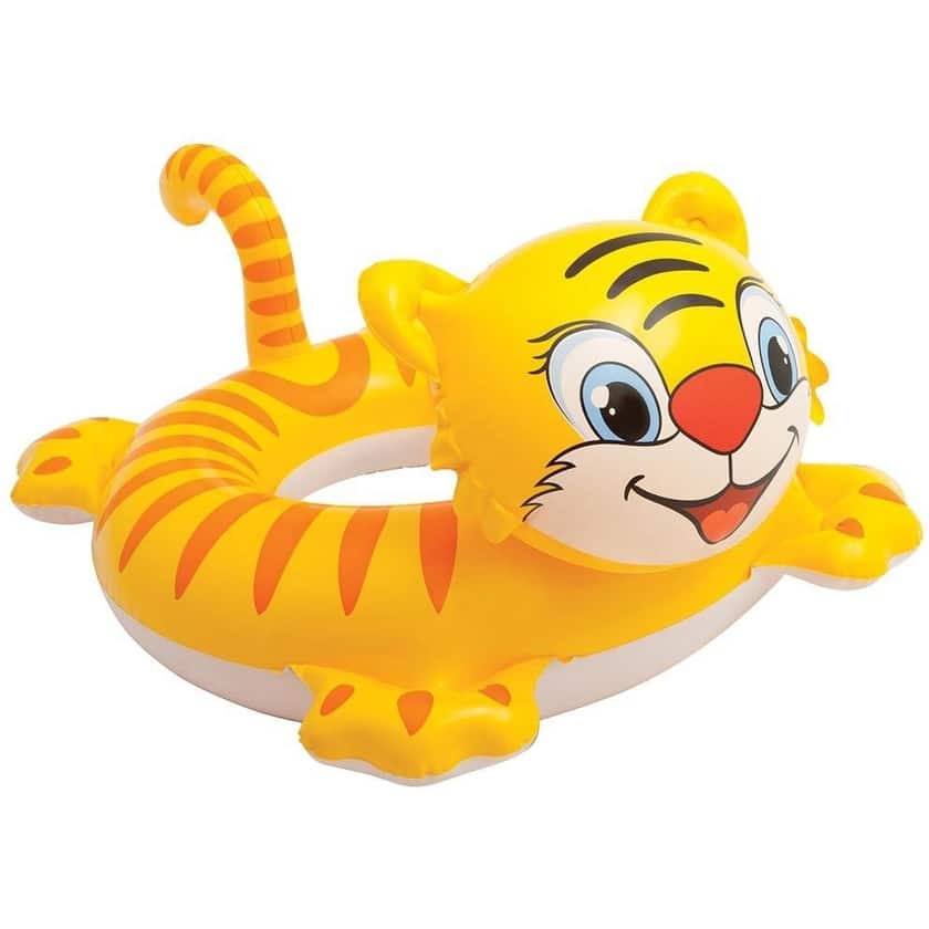 Bóia Insuflável Animal para Criança Intex 58221 Tigre