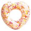 Bóia Insuflável Coração Donut Branco Intex 56253