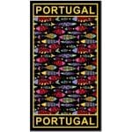 Toalha de Praia Microfibra Muitas Sardinhas Portugal
