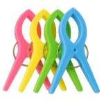 Conjunto de 4 Molas Reforçadas para Prender Toalhas de Praia Solmar 16124