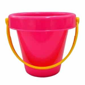 Balde de Praia Pequeno Nacional Liso Irmel Rosa