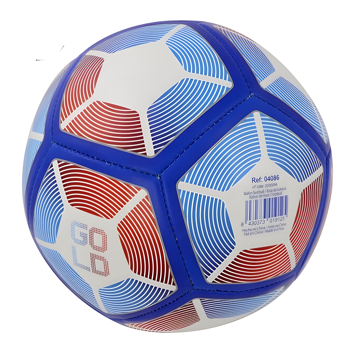 Bola de Futebol Soft Gold Colorida Mambo 04086 Azul