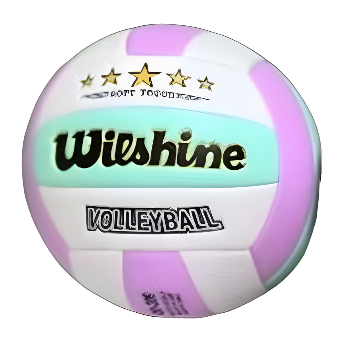 Bola Soft de Volley de Praia Wilshine Colorida Turymar Ciano