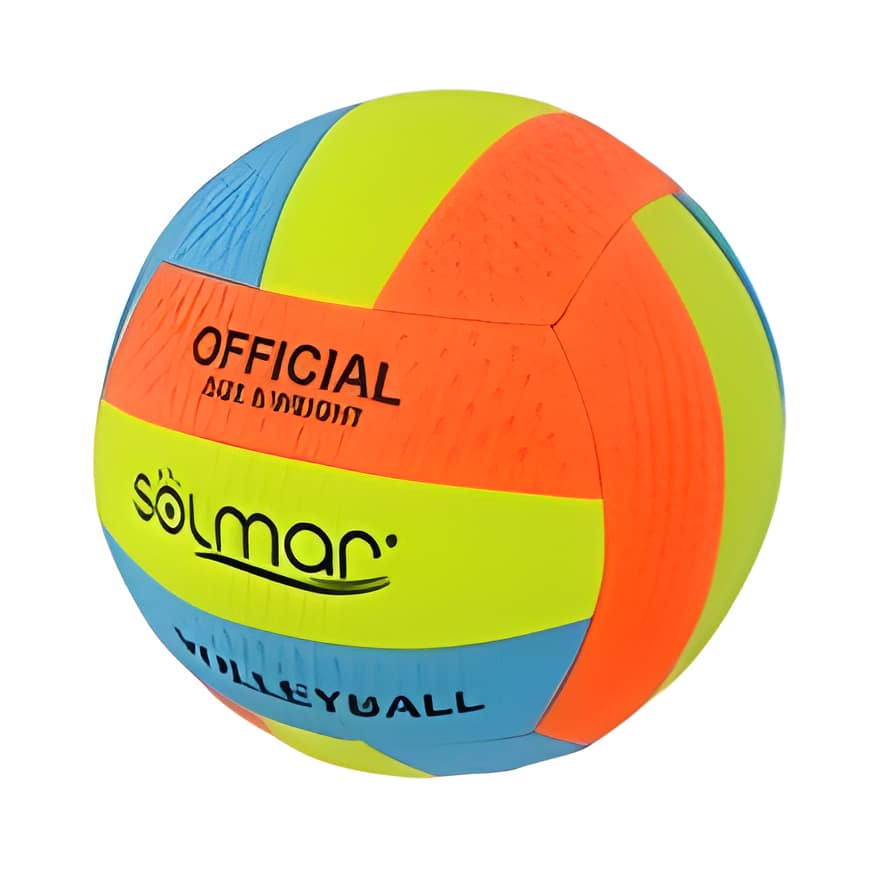 Bola Volley de Praia Multicolorida Soft PVC Solmar 04017 Modelo 2