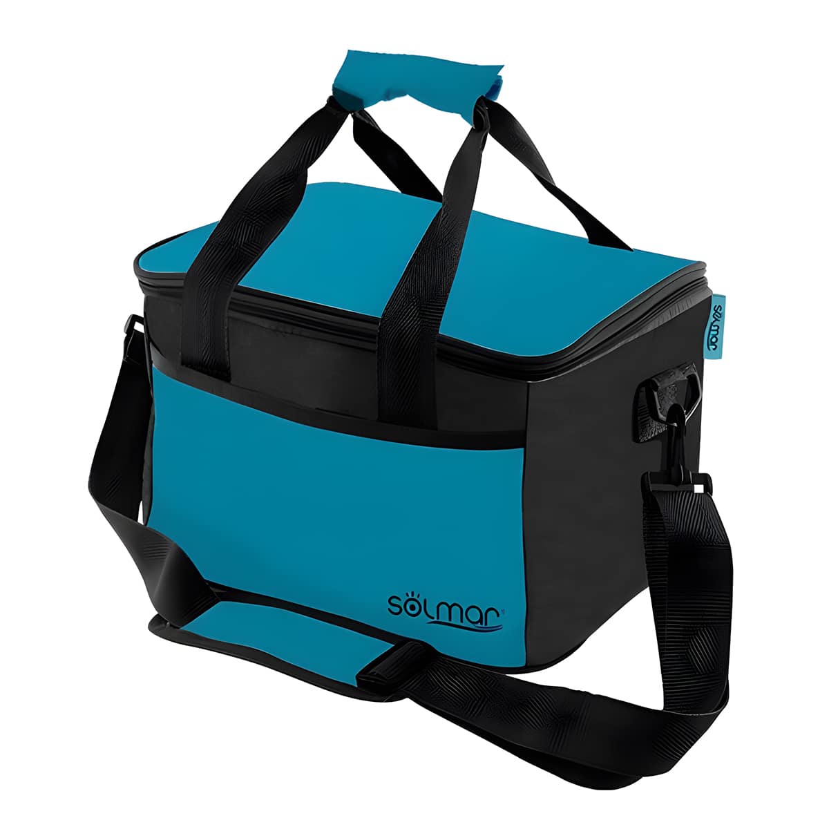 Bolsa Térmica de Praia em Poliéster 29x22x20 cm Solmar 20033 Azul