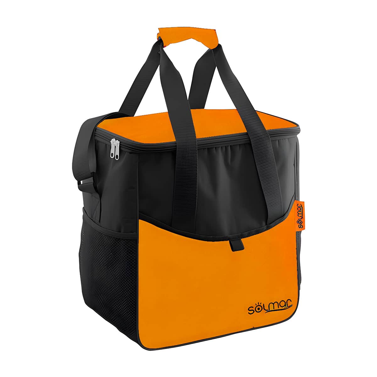 Bolsa Térmica de Praia em Poliéster 33x21x35 cm Solmar 20060 Laranja