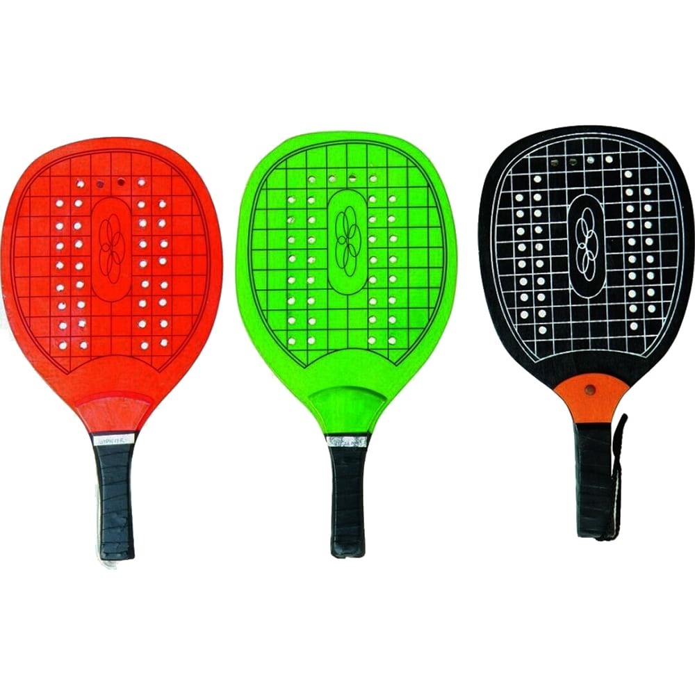 Conjunto de Raquetes de Praia com Furos Turymar Conjunto de Raquetes de Praia com Furos Turymar