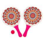 Conjunto Raquetes de Praia Tradicional Mandala Solmar