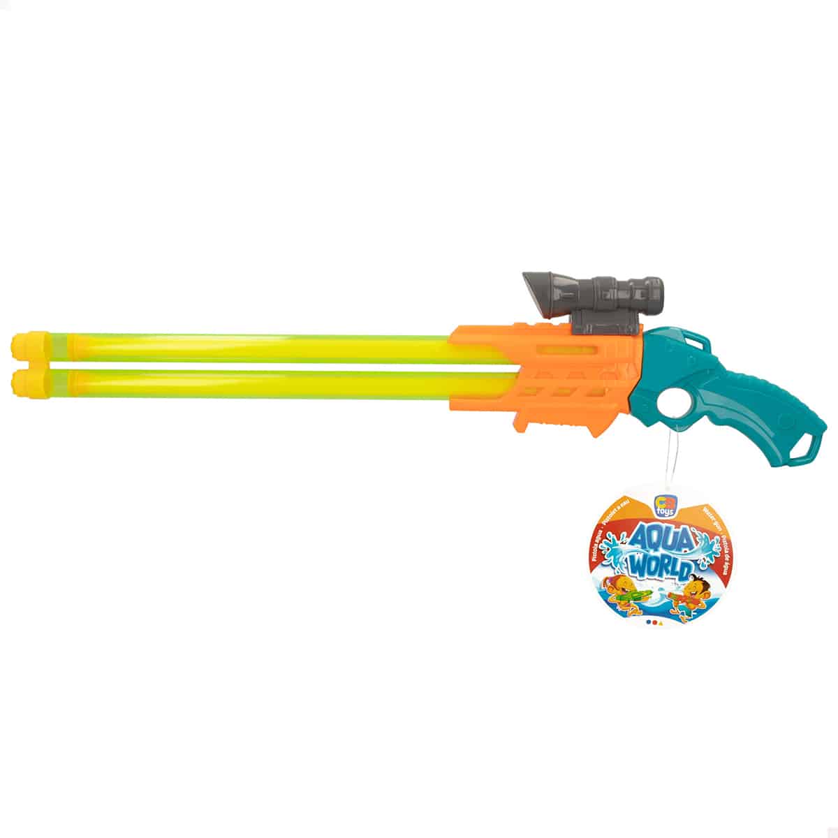 Espingarda de Água Dupla 55 cm Aqua World 49485 Verde