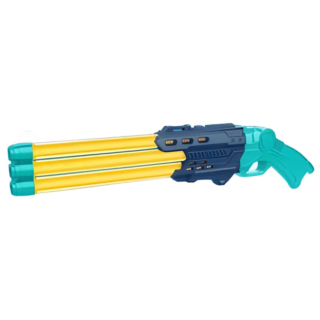 Pistola de Água Bisnaga Tripla 64 cm Solmar 16260 Azul Escuro