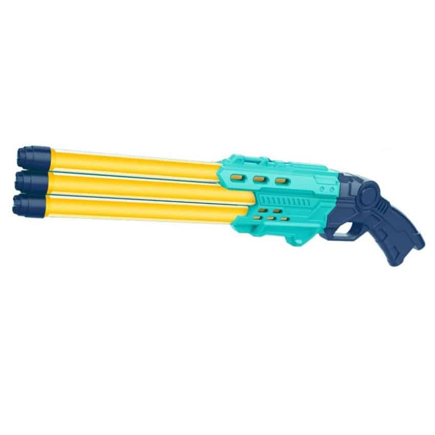 Pistola de Água Bisnaga Tripla 64 cm Solmar 16260 Ciano