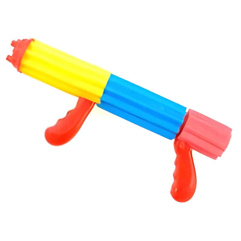 Pistola de Água Espuma 4 Jactos com Cabo e Pega 32 cm Solmar 16284 Rosa