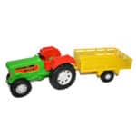 Trator de Brincar com Reboque Sortido Colorido Irmel