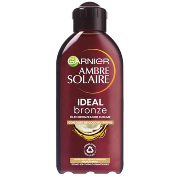 Óleo Bronzeador Ideal Bronze 200ml Garnier Ambre Solaire
